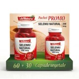 Pacchetto Selenio Naturale, 60 + 30 capsule, AdNatura