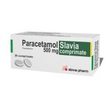 Paracetamolo 500 mg, 20 compresse, Slavia Pharm