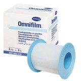 Cerotto ipoallergenico su supporto pellicola porosa trasparente Omnifilm (900435), 5cmx5m, Hartmann