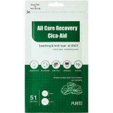 Cerotti per il trattamento dell'acne All Care Recovery Cica-Aid, 51 pezzi, Purito