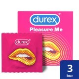 Preservativi Pleasure Me, 3 pezzi, Durex
