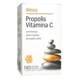 Propoli Vitamina C, 40 compresse, Alevia