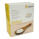 Xilitolo Miradent dolcificante naturale in polvere, 400 g, Hager & Werken