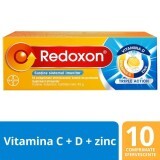 Redoxon Triple Action, vitamine per un supporto immunitario avanzato, 10 compresse, Bayer