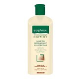 Shampoo Rigenerante con Cheratina, Gerovital Tratament Expert, 400 ml, Farmec