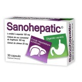 Sanohepatic, 30 capsule, Schiacciato
