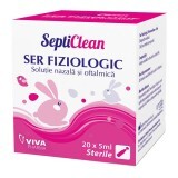 SeptiClean siero fisiologico, 20 x 5 ml, Viva Pharma