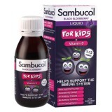 Sciroppo con sambuco nero e vitamina C per bambini, 120 ml, Sambucol