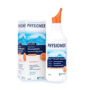 Spray Nasale Physiomer Csr Ipertonico Confezione Da 135ml, Omega Pharma
