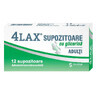 Supposte di glicerina per adulti 4Lax, 12 pezzi, Solacium Pharma