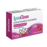 Supposte di glicerina per bambini, LaxaClean, 10 pezzi, Viva Pharma