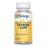 Tappi tiroidei Solaray, 60 capsule, Secom