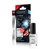 Top Coat X-treme Nail Therapy trattamento effetto gel, 12 ml, Eveline Cosmetics