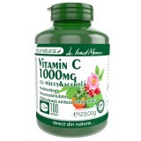 Vitamina C 1000 mg Arancio con rosa canina e acerola, 100 compresse, Pro Natura