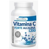 Vitamina C Forte alcalino 1200 Medicinali, 60 capsule vegetali, Laboratori Medica