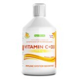 Vitamina C liquida 1000 mg + vitamina D3 + zinco, 500 ml, Nutra svedese