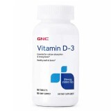 Vitamina D-3 1000 UI (144722), 180 compresse, GNC