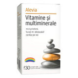 Vitamine e multiminerali, 30 compresse, Alevia