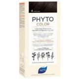Tintura permanente per capelli Nuanta 4 Castano, 50 ml, Phyto