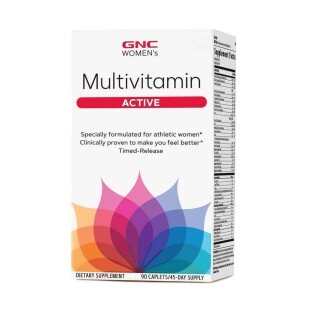 Women's Multivitamin Active (202011), 90 compresse, GNC