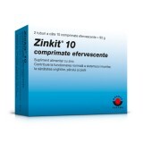 Zinkit 10, 20 compresse effervescenti, Worwag Pharma