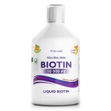 Biotina liquida 10.000 mcg, 500 ml, Swedish Nutra