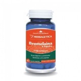 Bromelina e Papaina, 60 capsule, Herbagetica