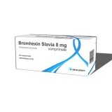 Bromhexin Slavia 8 mg, 20 compresse, Slavia Pharm