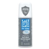 Deodorante roll-on per uomo con vetiver e agrumi Salt Of The Earth Pure Armour, 75 ml, Crystal Spring