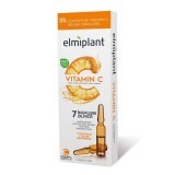 Fiale illuminanti e antietà alla vitamina C, 7 pezzi x 1,3 ml, Elmiplant