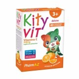 KityVIT Vitamina C, gusto arancia, 40 compresse masticabili, PharmA-Z