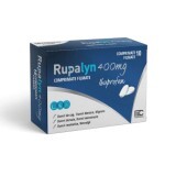 RUPALYN 400 mg, 10 compresse rivestite con film, Medochemie