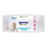 Salviettine umidificate Pure con coperchio, 80 pz, Hygienium Baby
