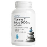 Vitamina C Retard 1000mg con Zn e D3, 30 compresse rivestite con film, Alevia
