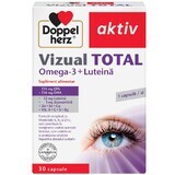 Vizual Total Omega 3 + Zeaxantina + Luteina, 30 compresse, Doppelherz