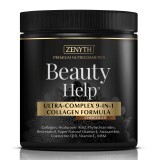 Beauty Help Ultra-Complex Formula di collagene 9 in 1 al gusto di cioccolato, 300 g, Zenyth