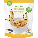 Cereali eco per colazione con banane e vaniglia, 125 gr, Freche Freunde