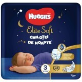 Indumenti da notte Elite Soft n. 3, 6-11 kg, 23 pezzi, Huggies