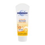 Crema solare con SPF 50+, 75 ml, Sanosan Baby