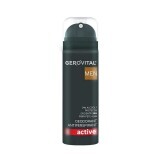 Deodorante Antitraspirante Active Gerovital Men, Gerovital Men, 150 ml, Farmec