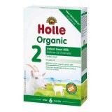 Latte di capra biologico in polvere formula 2, +6 mesi, 400 g, Holle Baby Food