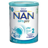 Latte di proseguimento Nan 2 Optipro Premium, HMO, +6 mesi, 800 g, Nestlé