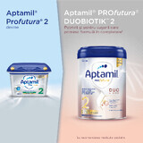 Latte in polvere Aptamil ProFutura 2 Duo Biotik, 6-12 mesi, 800 g, Nutricia