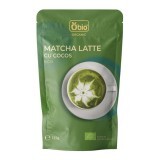 Matcha Latte con cocco biologico, 125g, Obio