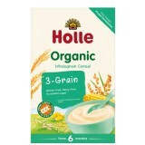 Mix di 3 cereali Bio, +6 mesi, 250 g, Holle Baby Food