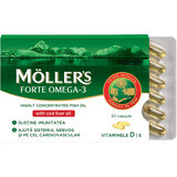 Forte Omega-3, 30 capsule, Möller's 