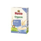 Purea di riso bio senza latte, senza glutine, +6 mesi, 250 g, Holle Baby Food