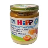 Purea di pesche e albicocche bio con crema di formaggio Fruit-Duets, Gr. 7 mesi, 160 g, Hipp