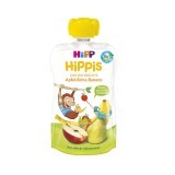 HiPPiS purea di mele, pere e banane, +12 mesi, 100 g, Hipp