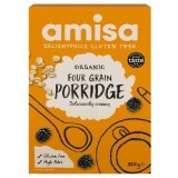 Bio Porridge da 4 cereali senza glutine, 300 g, Amisa